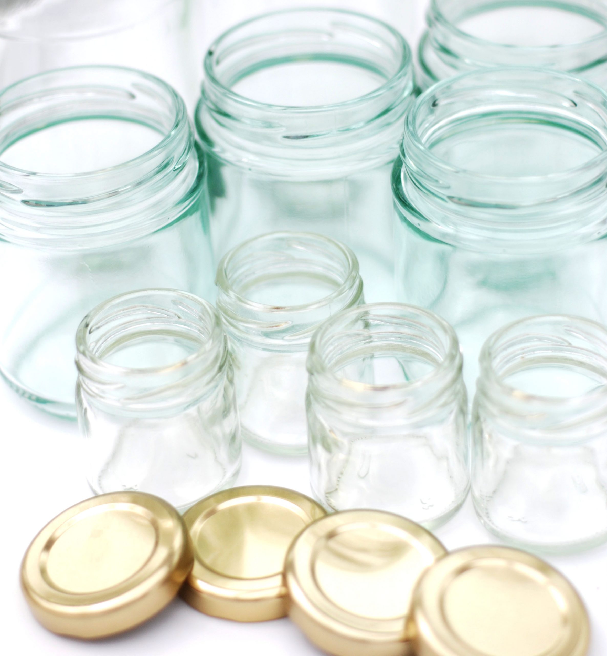 cheap Jam jars and lids