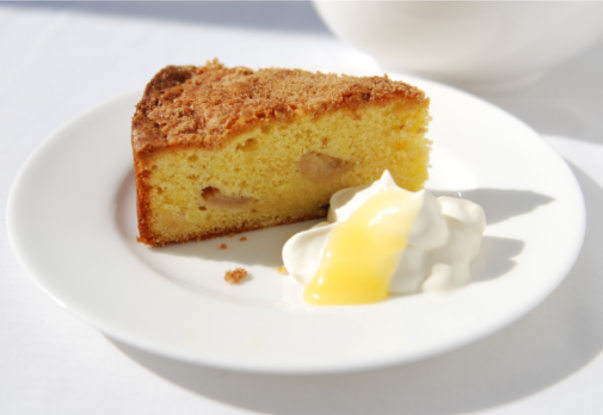 Lemon Curd Cake