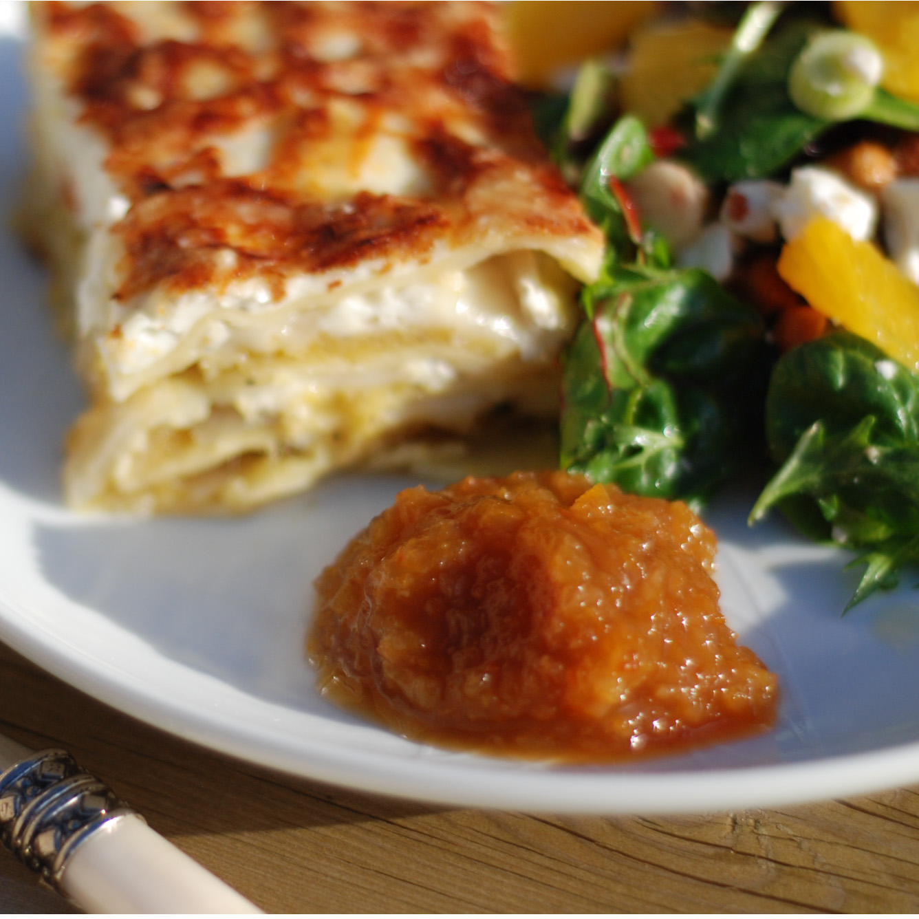 Vegetarian lasagne