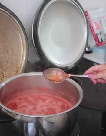 Nearly a rolling boil
