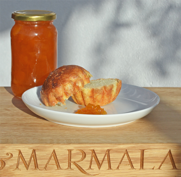 Seville Oranges, Apricot and Ginger Marmalade Vivien Lloyd